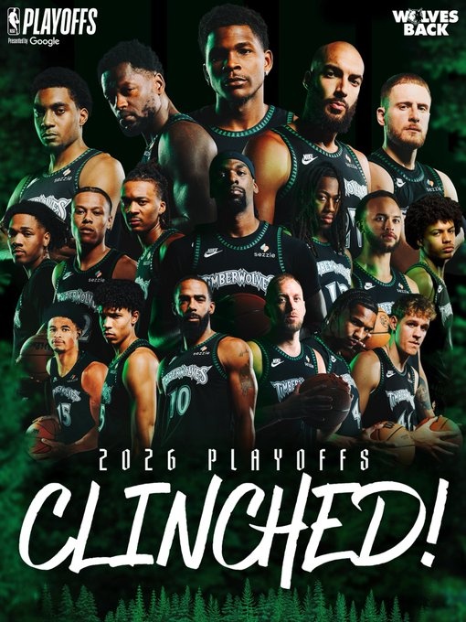 亚冠球队-还能打进西决吗？森林狼连续5年打进季后赛 队史第二长纪录